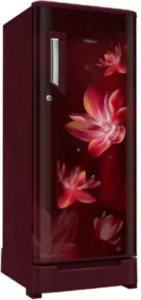 Whirlpool 190 L Frost Free Single Door 3 Star Refrigerator (Wine Flower Rain, 215 IMPC ROY 3S WINE FLOWER RAIN)