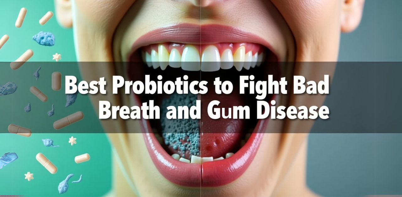 Read more about the article Best Probiotics to Fight Bad Breath and Gum Disease – 2025