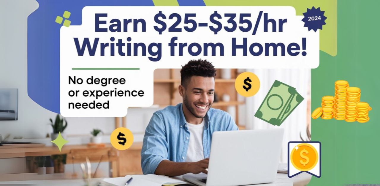 You are currently viewing Easy Paid Writing Jobs No Experience Worldwide Work From Home – 2025