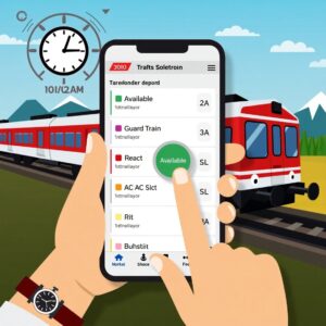 How to Book Tatkal Ticket Fast in IRCTC App
