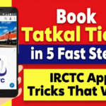 5 Quick Steps to Book Tatkal Ticket Fast in IRCTC App
