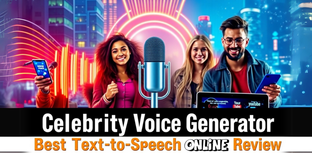 5 Reasons to Try a Celebrity Voice Generator | Best Text to Speech Online Review